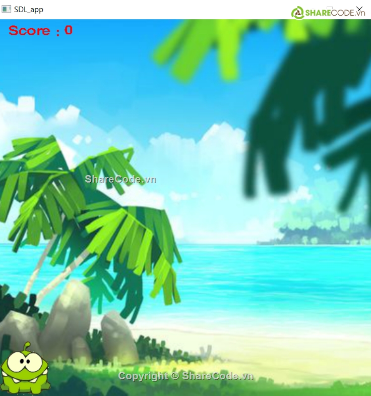 Source code game,catch fruits,game c++,ếch hứng quả C++